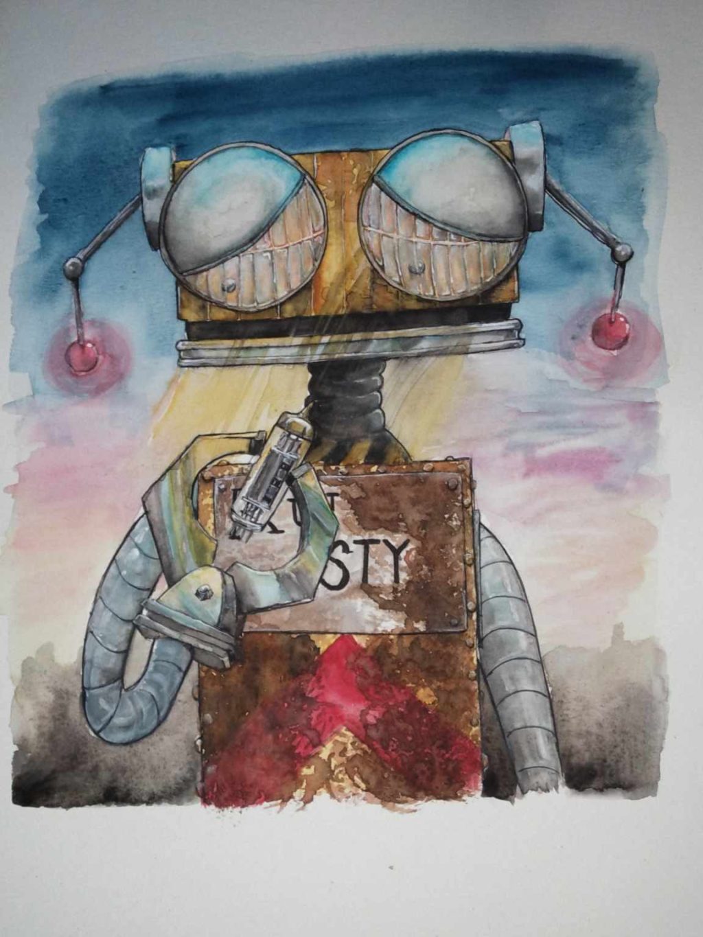 Rusty the Robot by Sarah B. Royal, illustrated by Alexandra J.&nbsp;Davis