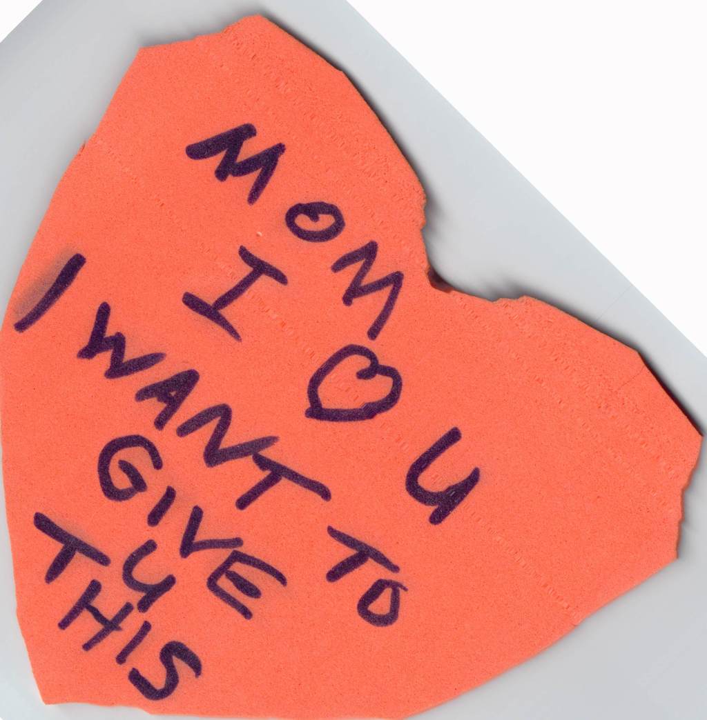 Valentines from children