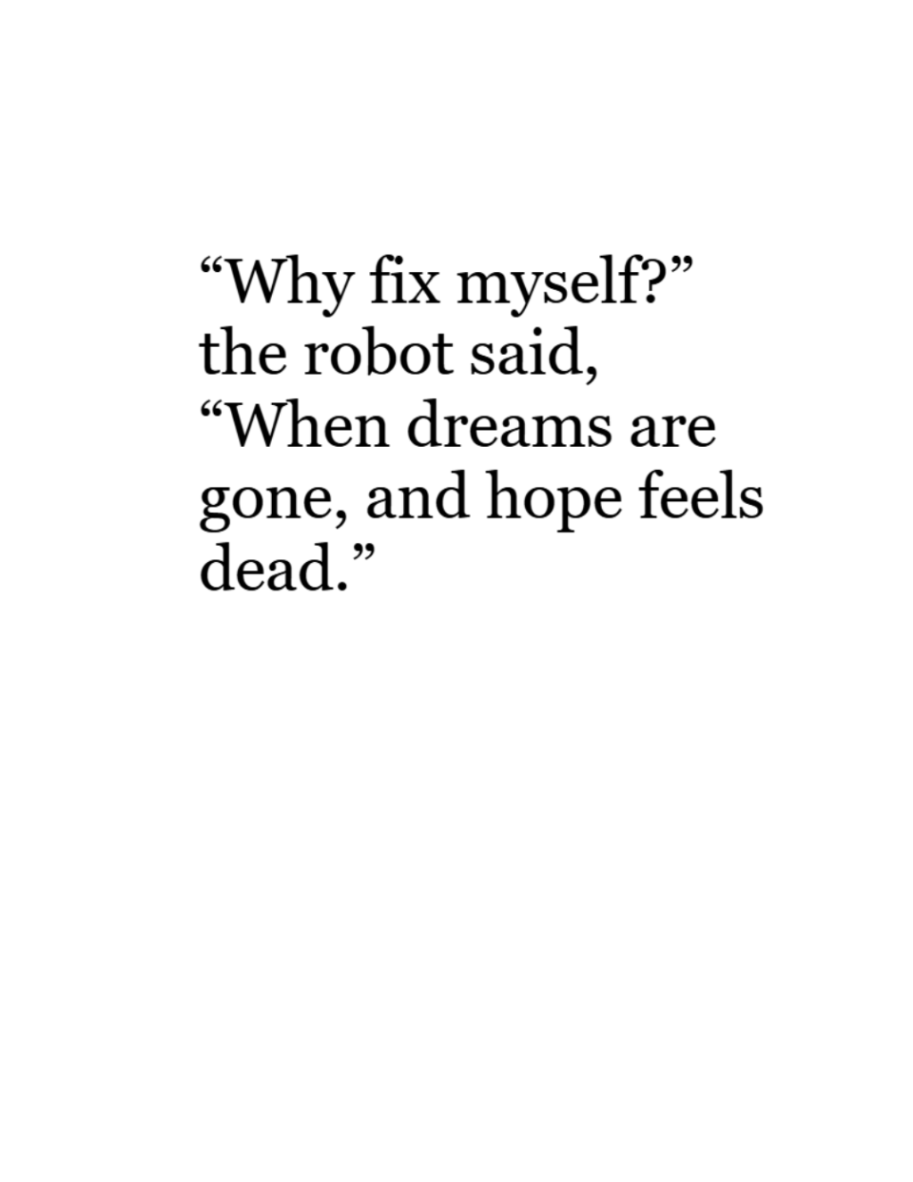 Rusty the Robot